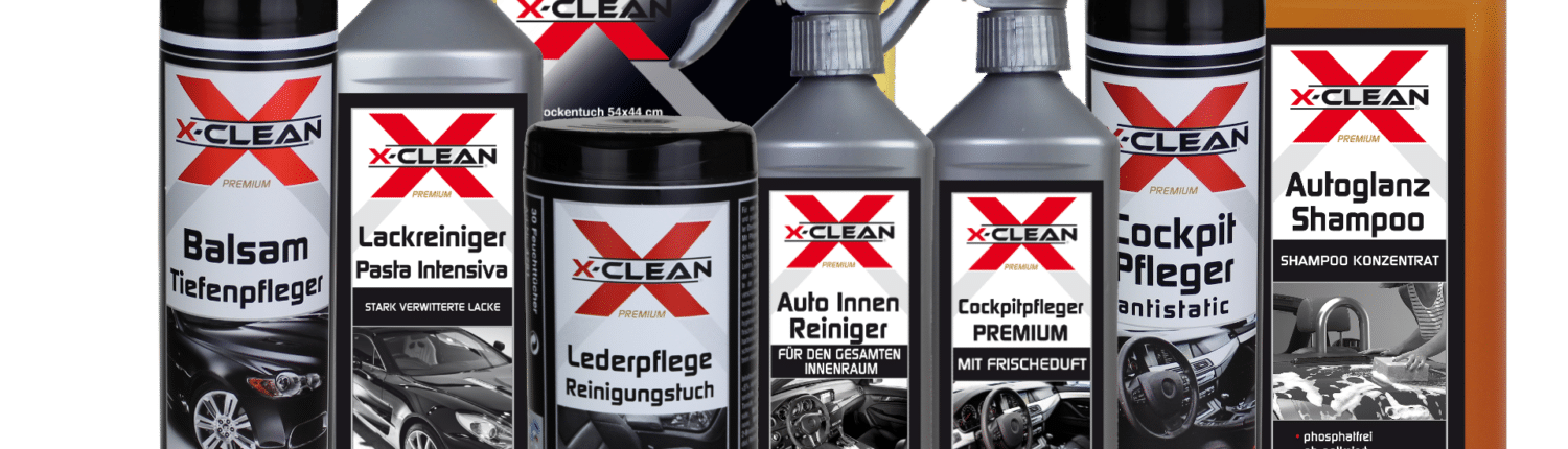 X-Clean Produktsortiment